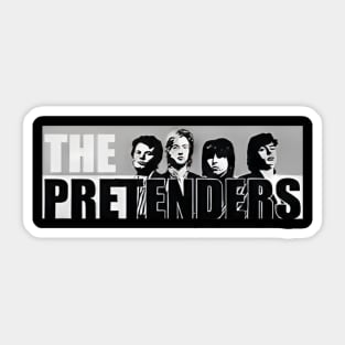 The pretenders//Vintage for fans Sticker